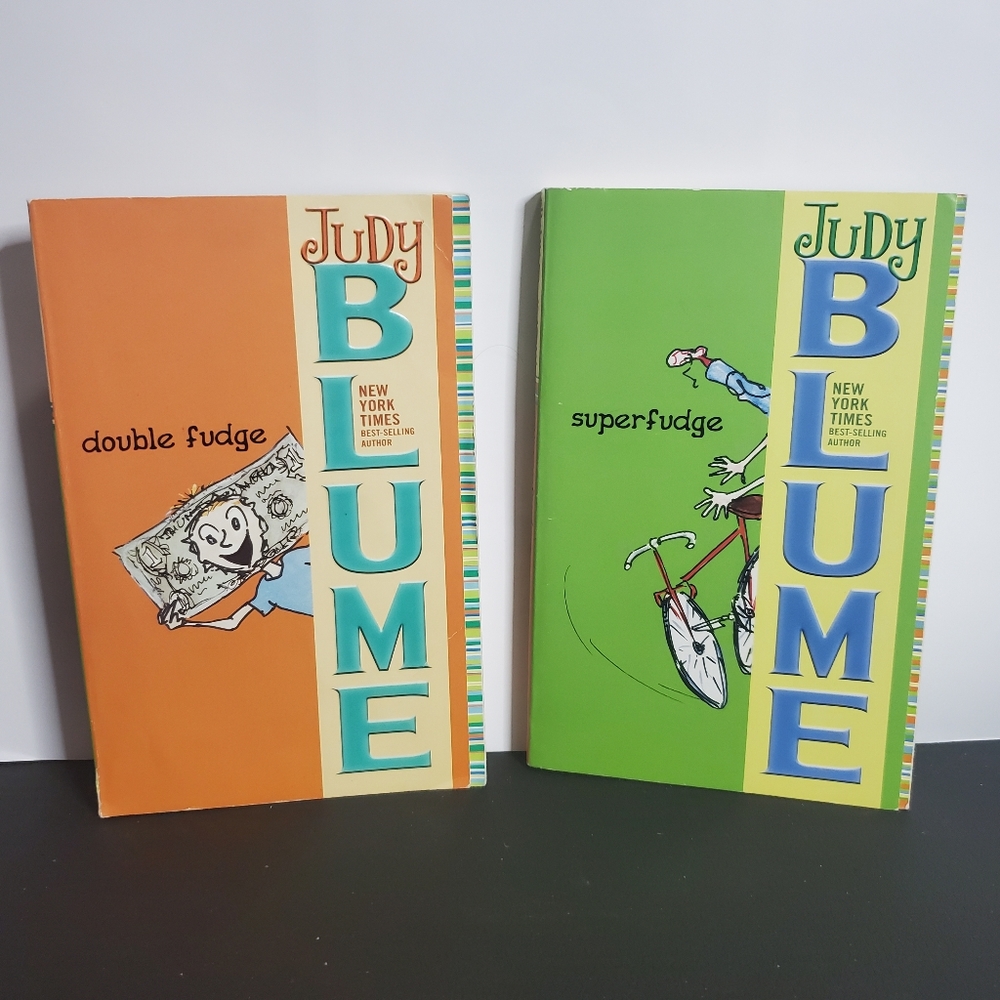 Double Fudge Superfudge Judy Blume Book Set Kids Chapter Books